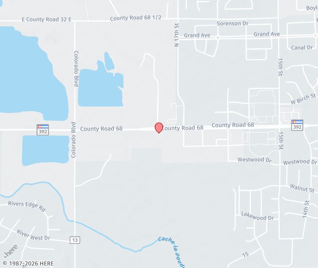 Location Map: 1683 Main Street Windsor, CO 80550